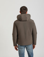 Padded jacket with hood