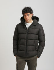 Padded jacket with hood