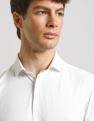 Basic shirt in stretch fabric