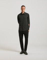 Basic shirt in stretch fabric