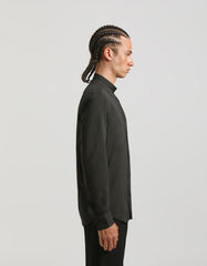 Mandarin collar shirt easy care