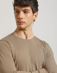 T-shirt manica lunga 100% cotone