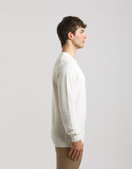 100% cotton crewneck sweater