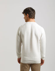 100% cotton crewneck sweater