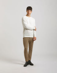 100% cotton crewneck sweater