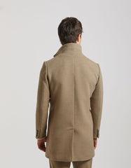 Cappotto collo lupetto