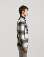 Plaid shirt jacket