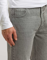Grey slim fit jeans