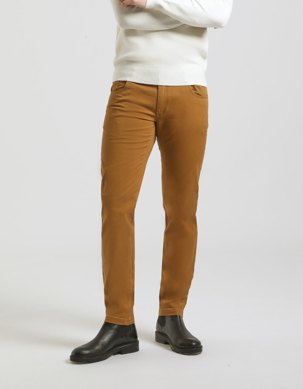 Pantaloni cinque tasche|Colore:Cammello
