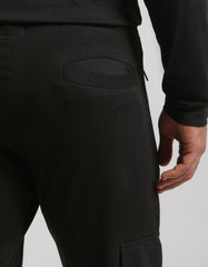 Jogger cargo in felpa