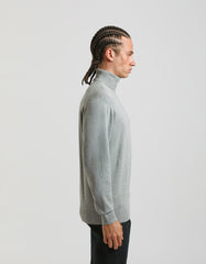 Turtleneck sweater in viscose blend