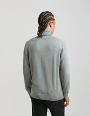 Turtleneck sweater in viscose blend