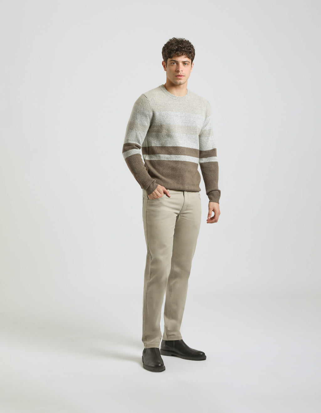 Pantaloni cinque tasche|Colore:Safari