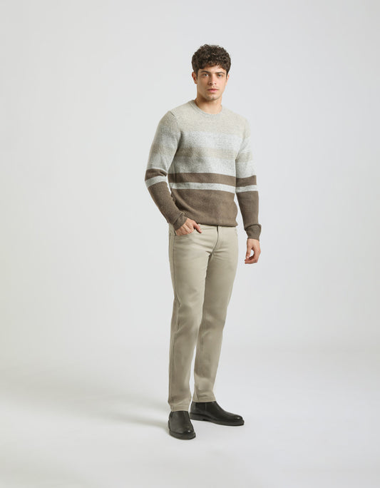 Pantaloni cinque tasche|Colore:Safari