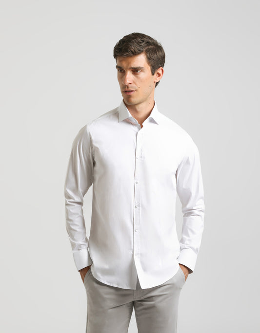 Plain cotton shirt