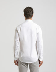 Camicia tinta unita in cotone