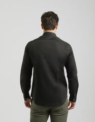 Camicia tinta unita in cotone