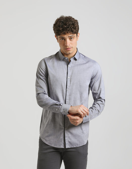 Plain cotton shirt