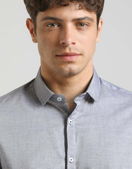 Plain cotton shirt