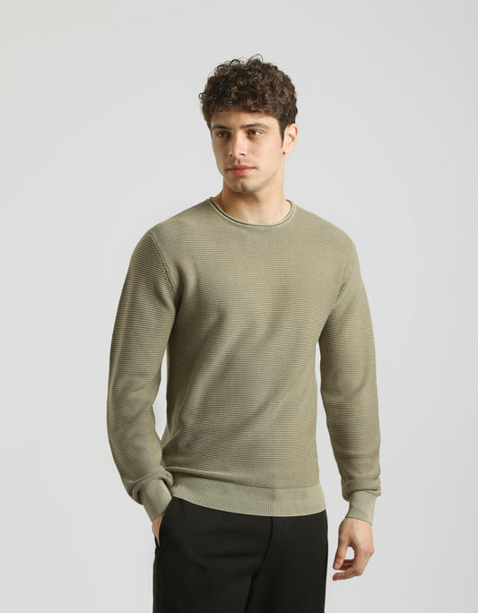 Crewneck sweater 100% cotton