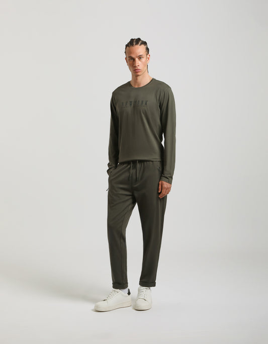 Plush jogger