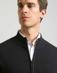 Zipped cardigan