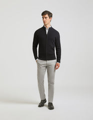 Zipped cardigan
