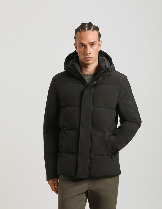 Padded jacket with hood