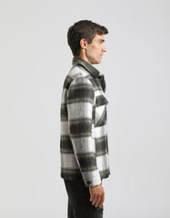 Plaid shirt jacket