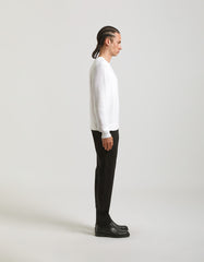 Chino trousers with elastic waist