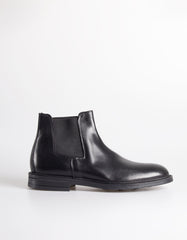 Leather ankle boot