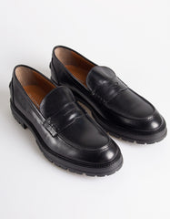 Leather moccasin
