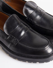 Leather moccasin