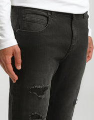 Dark skinny fit jeans