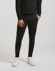 Jogger cargo in felpa