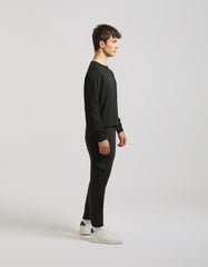 Jogger cargo in felpa