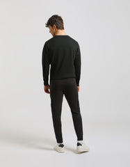 Jogger cargo in felpa