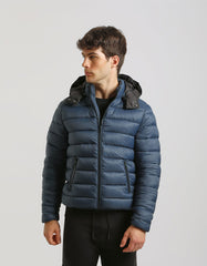 Padded jacket with hood