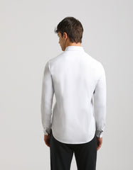 Basic shirt in stretch fabric