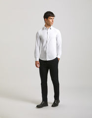 Basic shirt in stretch fabric