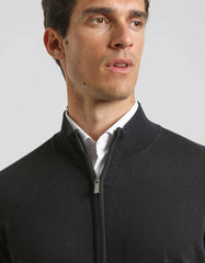 Zipped cardigan