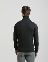 Turtleneck sweater in viscose blend