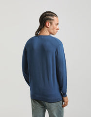 Basic double neck sweater