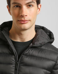 Padded jacket with hood