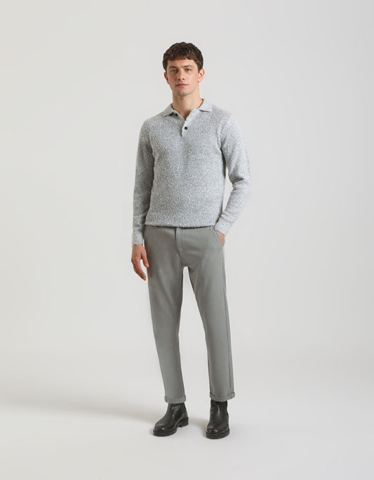 Chino trousers with drawstring