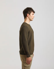100% cotton crewneck sweater
