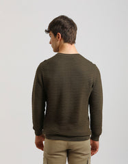 100% cotton crewneck sweater