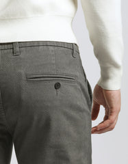 Micro patterned chino pants