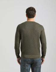 Crewneck sweater 100% cotton