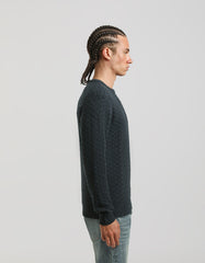 Maglia girocollo strutturata